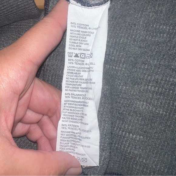 Tommy Bahama Reversible 2XL Men Knit Sweater 1/4 Zip Gray Black Heavy LS Shirt - Picture 11 of 11